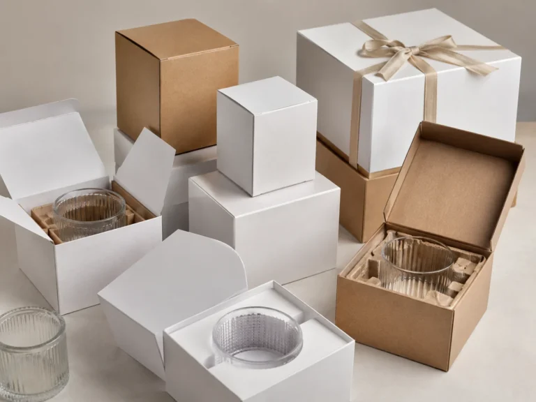 Glass Candle Jars packaging option