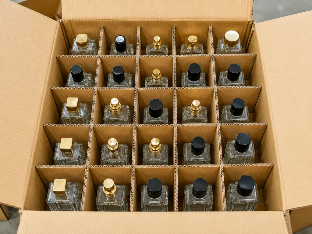 Glass Perfume Bottles bulk packaging