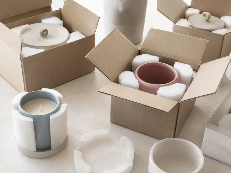 Ceramic Candle Jars packaging option