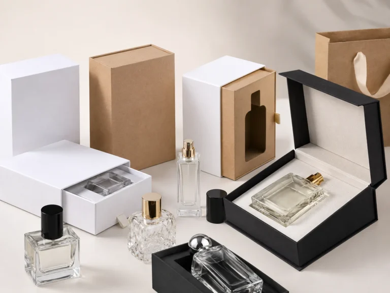 Glass Perfume Bottles packaging option