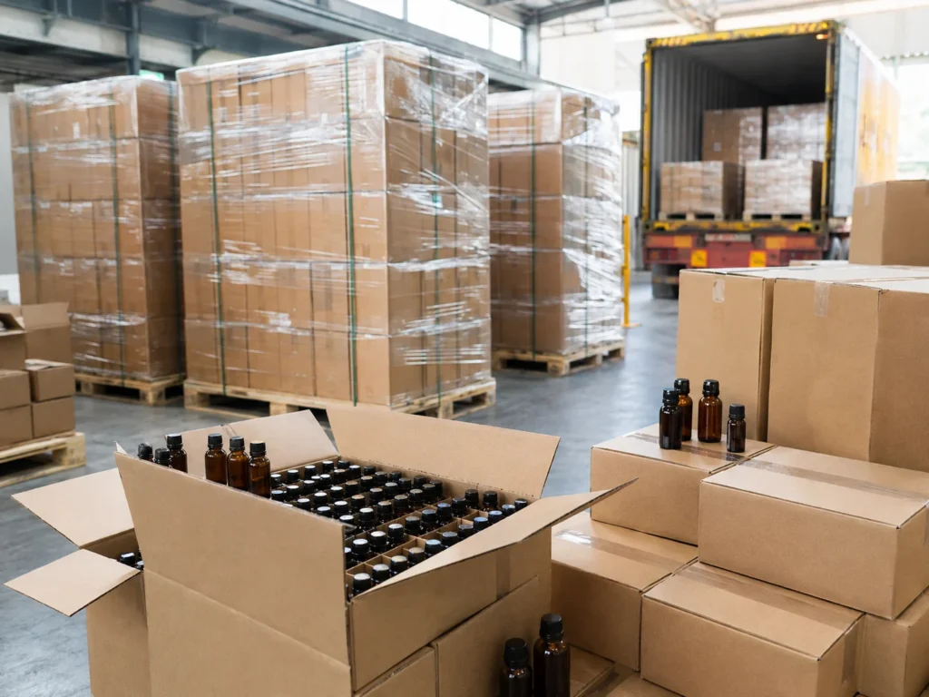 Essential Oil Bottles Quality Inspection