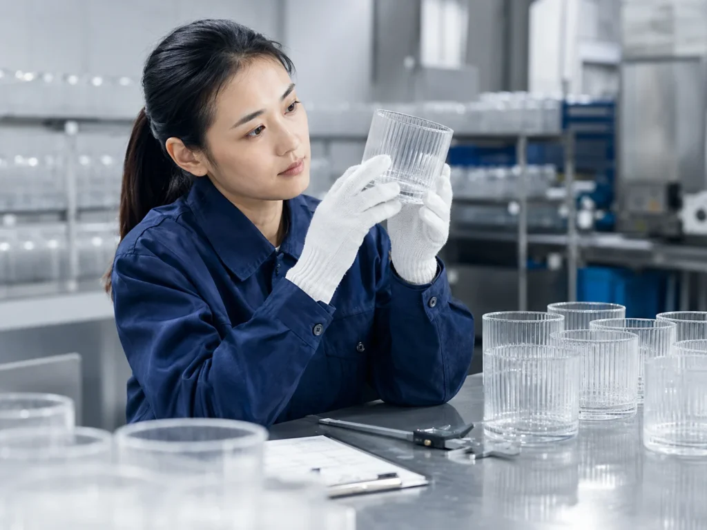 Glass Candle Jars Quality Inspection