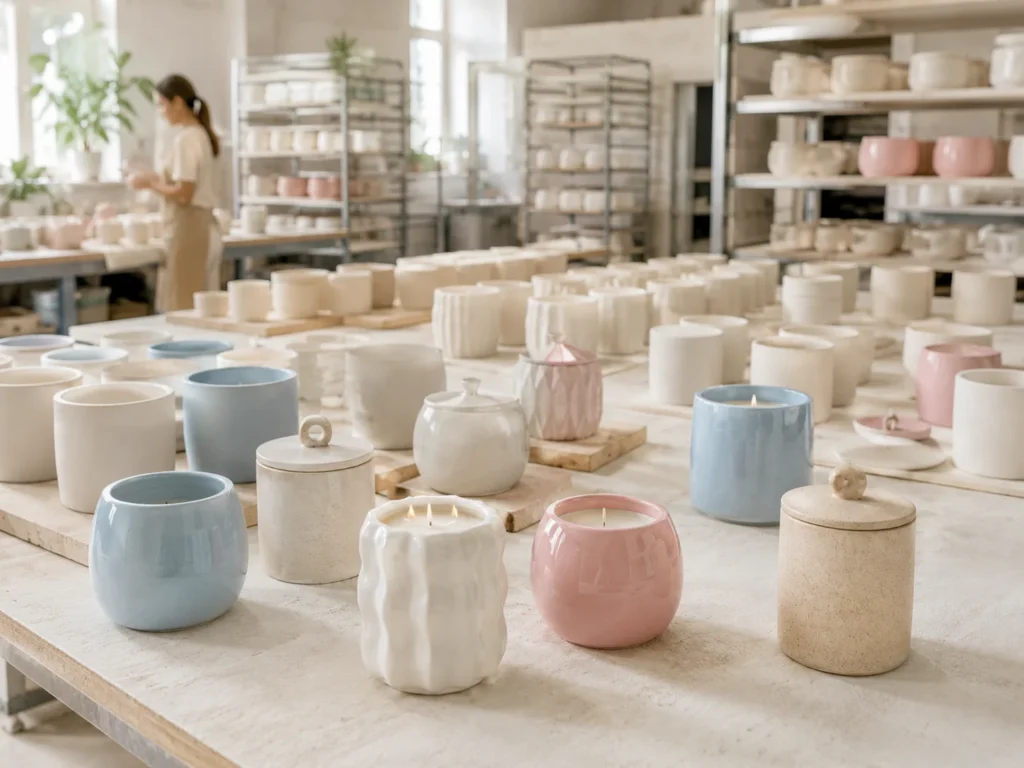 Ceramic Candle Jars Production Line