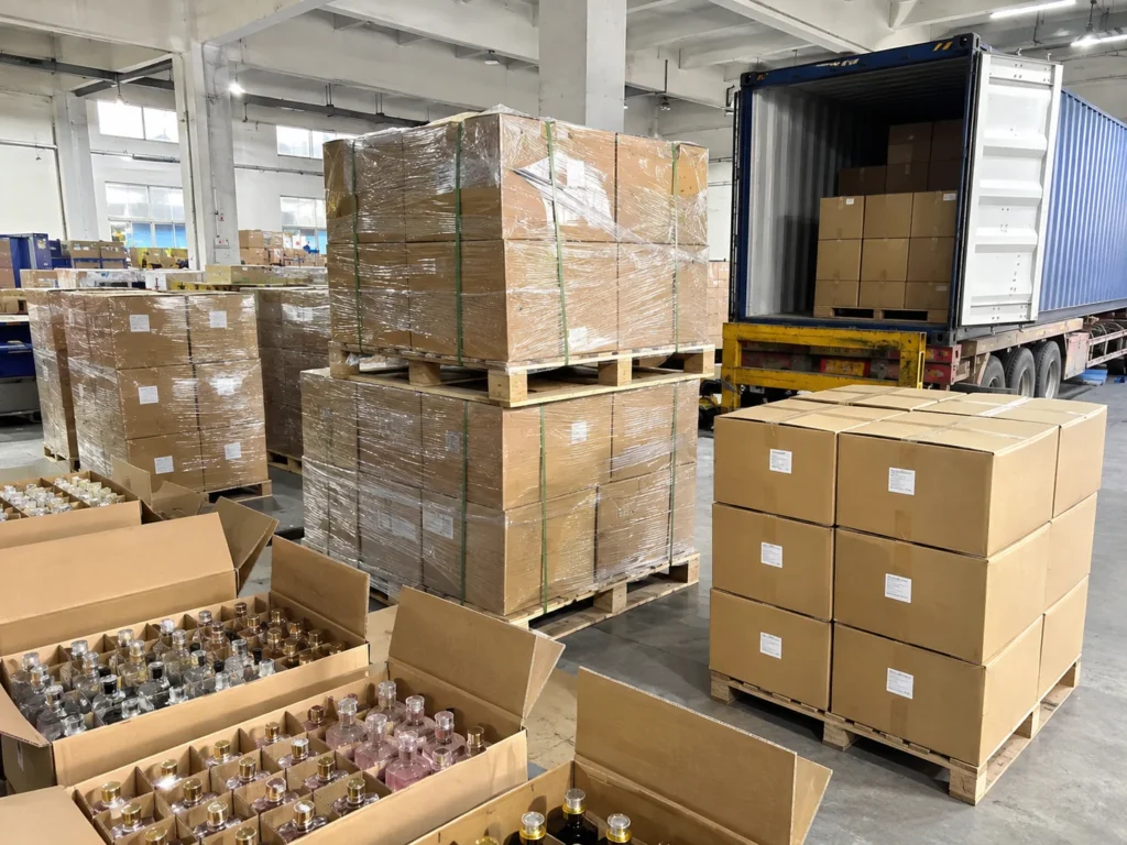 Glass Perfume Bottles Packing & Export