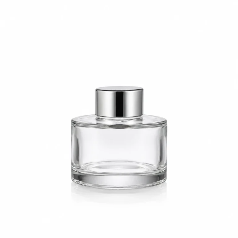 100ml Clear Round Glass Reed Diffuser Bottle Wholesale