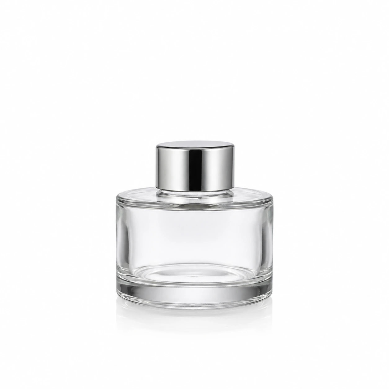 100ml Clear Round Glass Reed Diffuser Bottle
