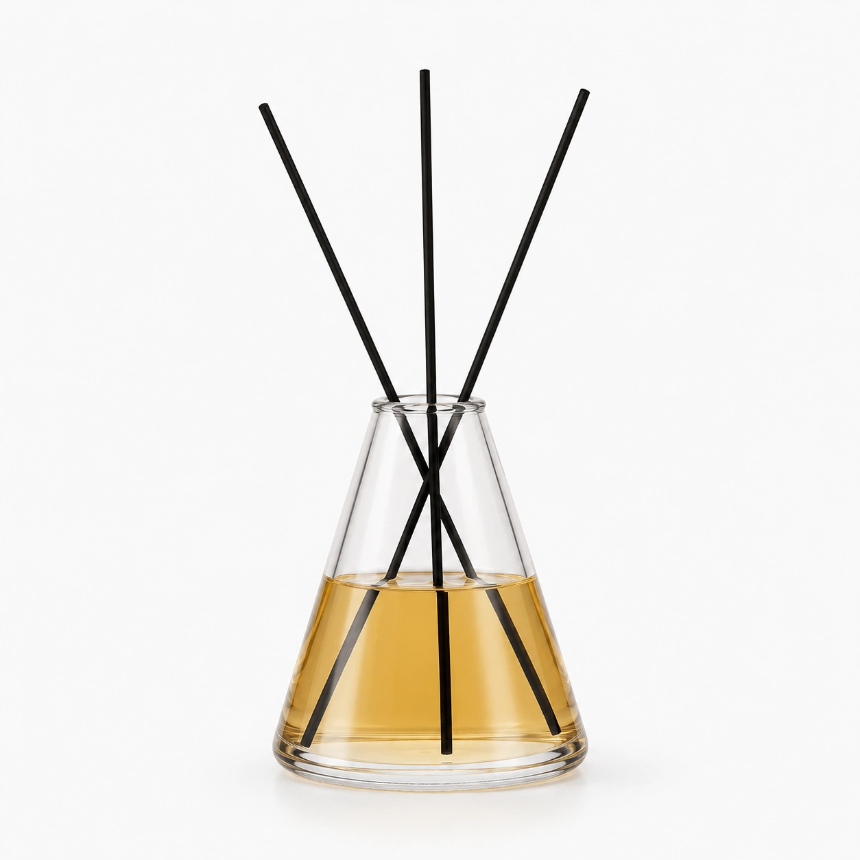 100ml Conical Glass Reed Diffuser Bottle