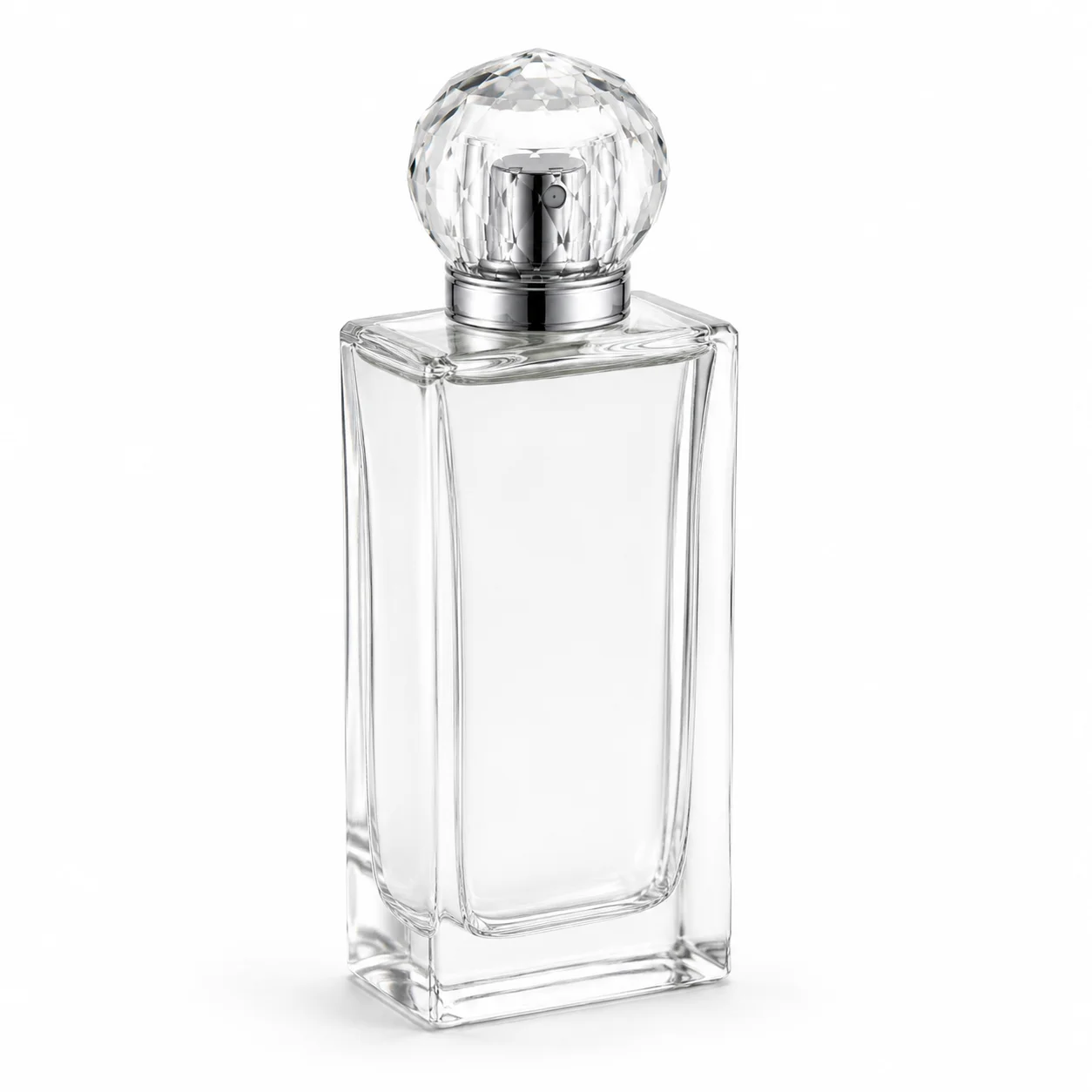 100ml Flat Glass Perfume Bottle