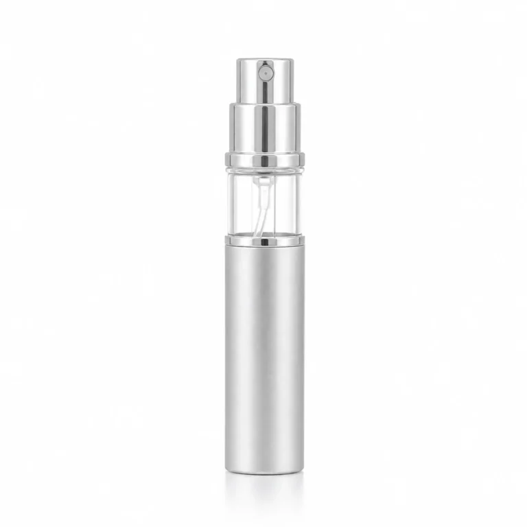 15ml–100ml Clear Round Glass Perfume Spray Bottles Wholesale