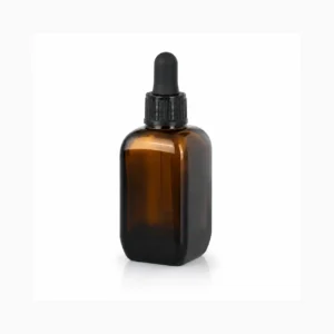 15ml Amber Square Glass Essential Oil Dropper Bottle Wholesale