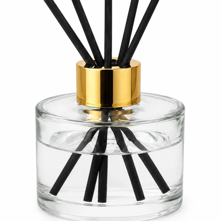 200ml Clear Round Glass Reed Diffuser Bottle Wholesale
