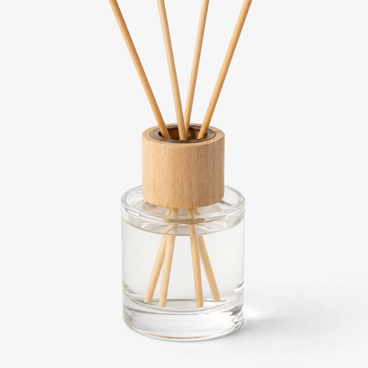 250ml Clear Round Glass Reed Diffuser Bottle with Stopper
