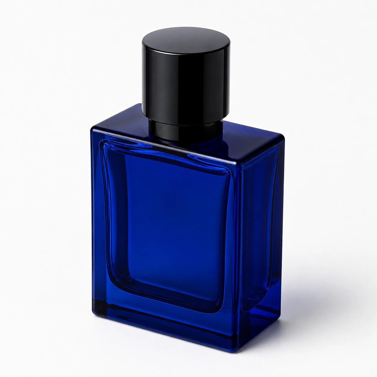 30ml / 50ml / 100ml Square Glass Perfume Bottle with Pump