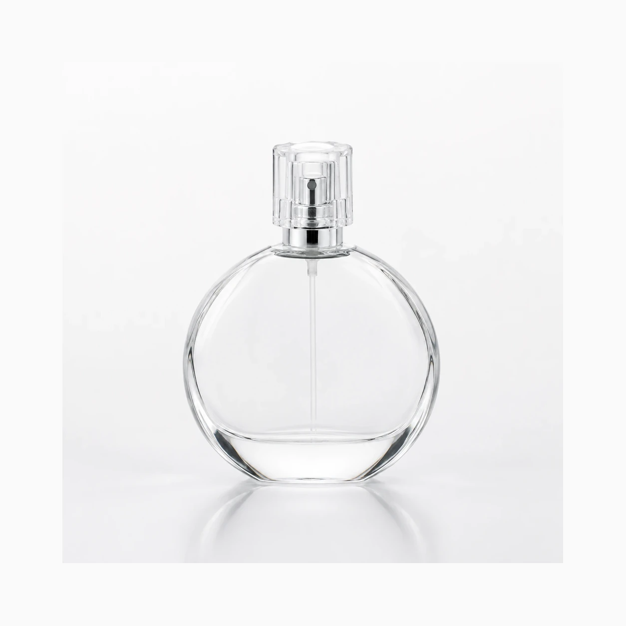 30ml Compact Round Glass Perfume Bottle