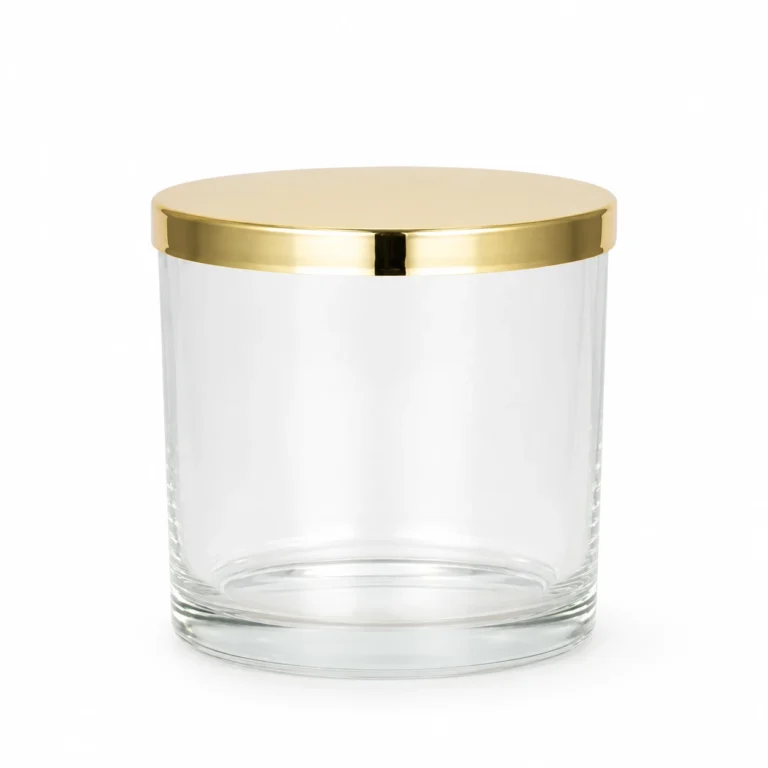 730ml Clear Round Glass Candle Jar Wholesale
