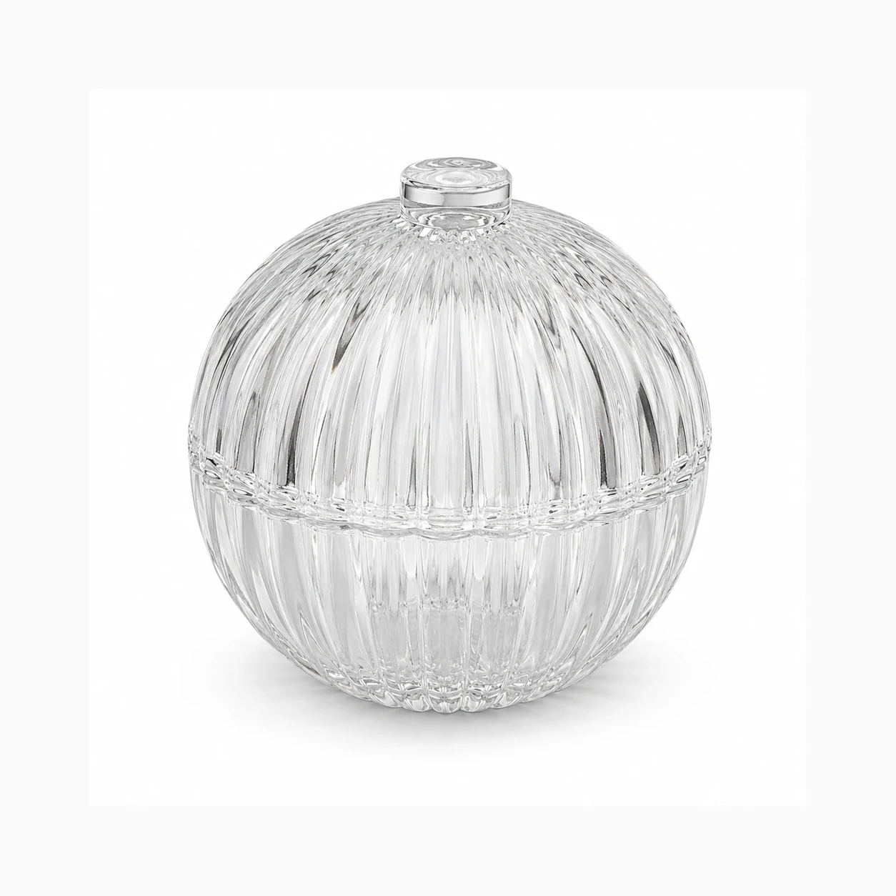 80ml / 180ml / 380ml Ball-Shaped Glass Candle Jars