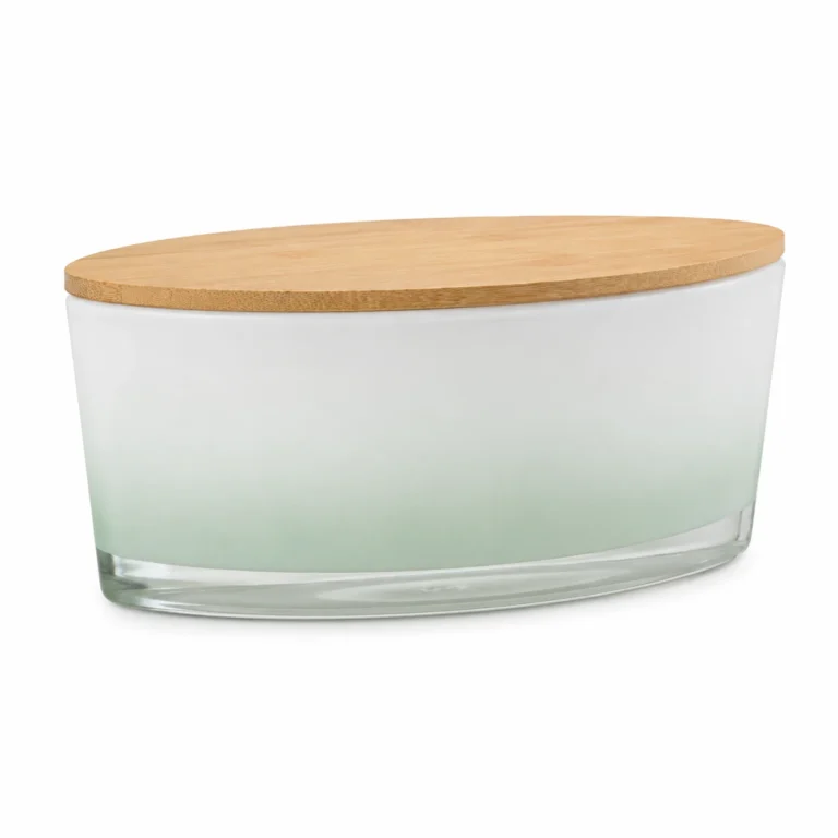 600ml Wide Glass Candle Jar Wholesale