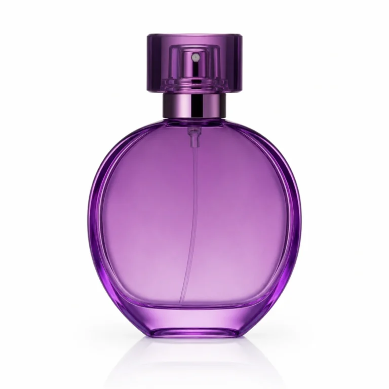 90ml Purple Faceted Glass Perfume Bottle Wholesale