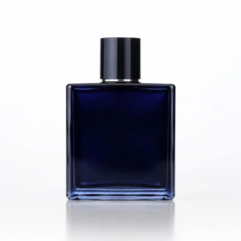 100ml / 200ml Dark Blue Men’s Glass Perfume Bottles Wholesale