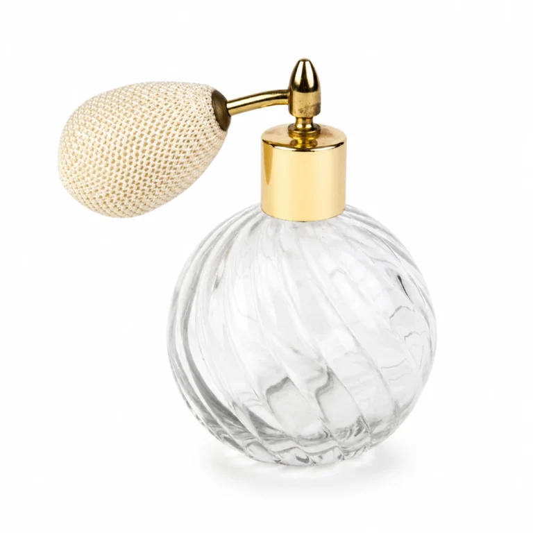 5ml Ribbed Refillable Glass Perfume Atomizer Wholesale