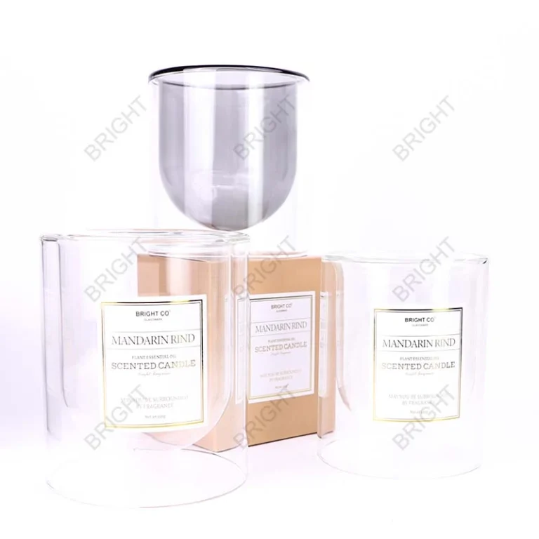 60ml / 120ml / 310ml / 420ml / 430ml Rounded Double-Wall Candle Jars – Wholesale