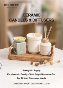 Bright Glassware Ceramic Candles & Diffusers Catalog 2025-2026