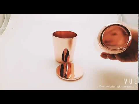 Rose Gold Glass Candle Jars | Bright Glassware