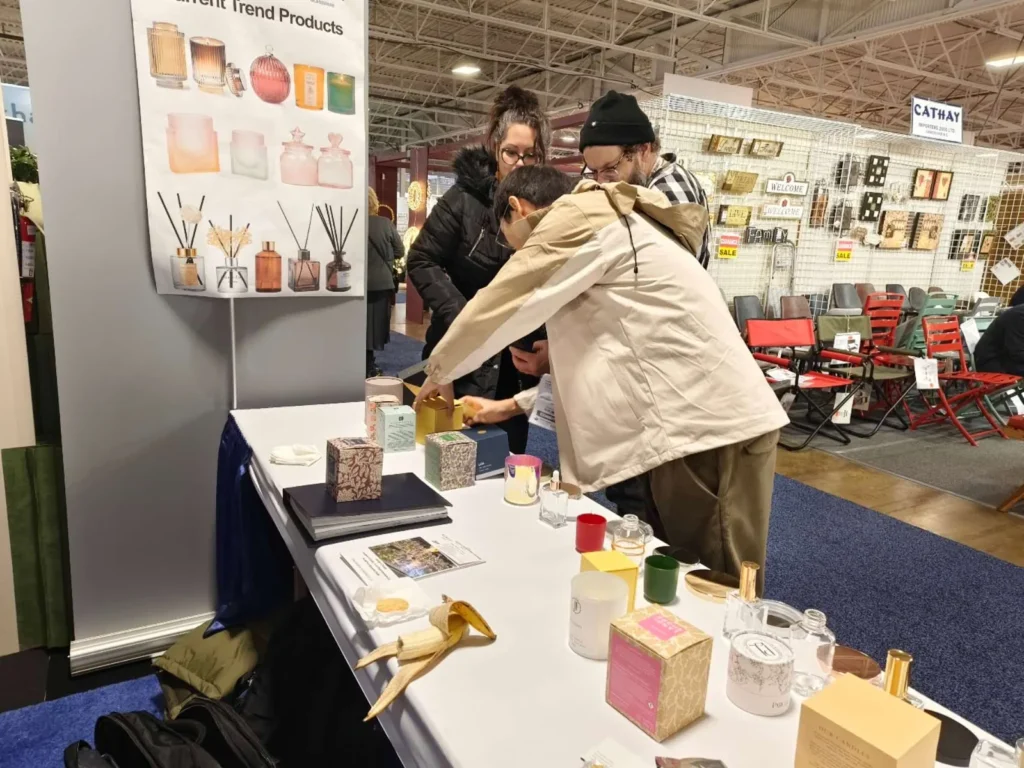 Bright Glassware at Gift + Home Market Toronto 2026
