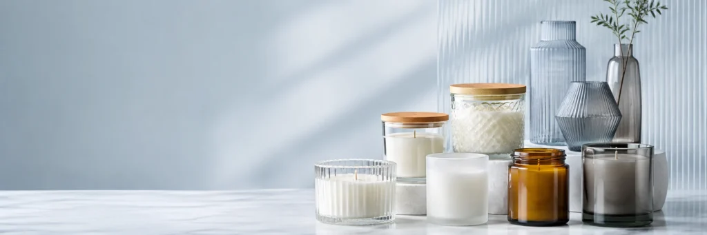 Glass Candle Jars