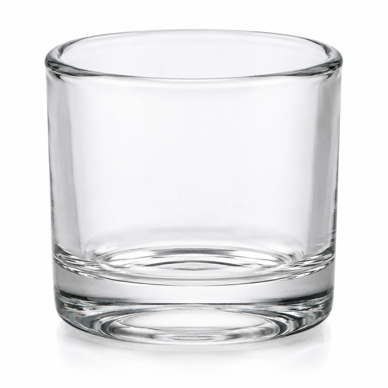 mini Clear Tea Light Glass Candle Holder