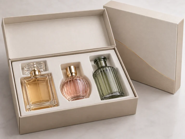 Glass Perfume Bottles packaging option