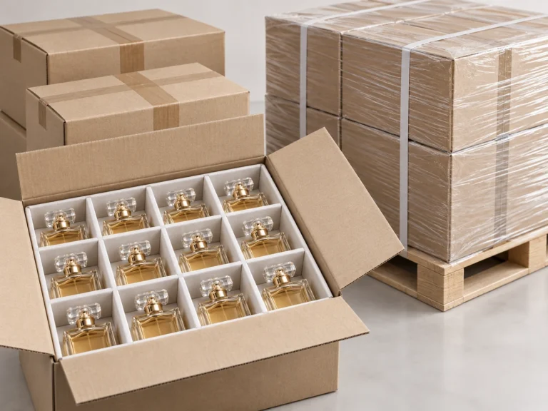 Glass Perfume Bottles packaging option