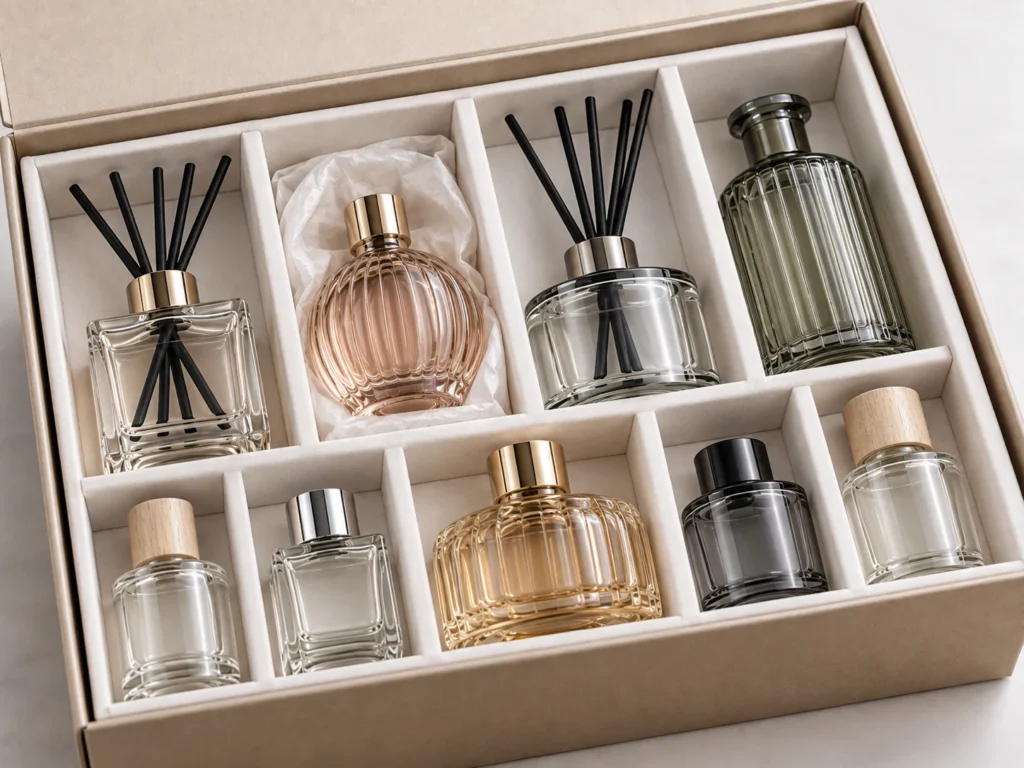 Glass Diffuser Bottles bulk packaging