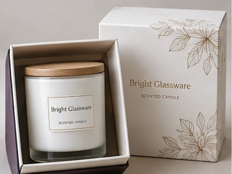 Glass Candle Jars packaging option