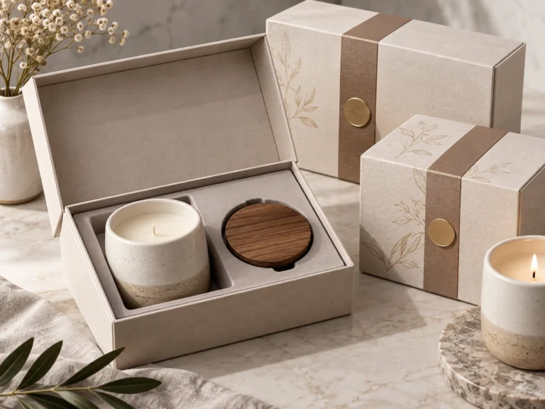 Ceramic Candle Jars packaging option