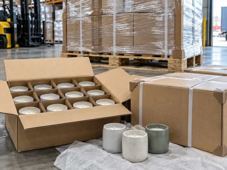 Ceramic Candle Jars packaging option