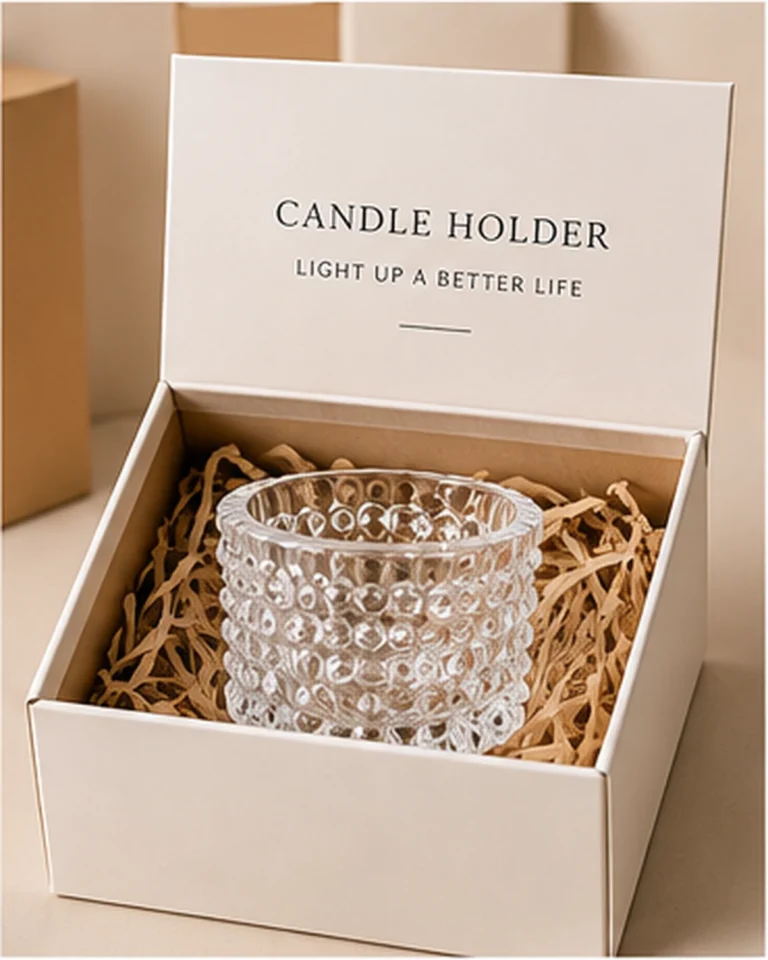Glass Candle Holders packaging option