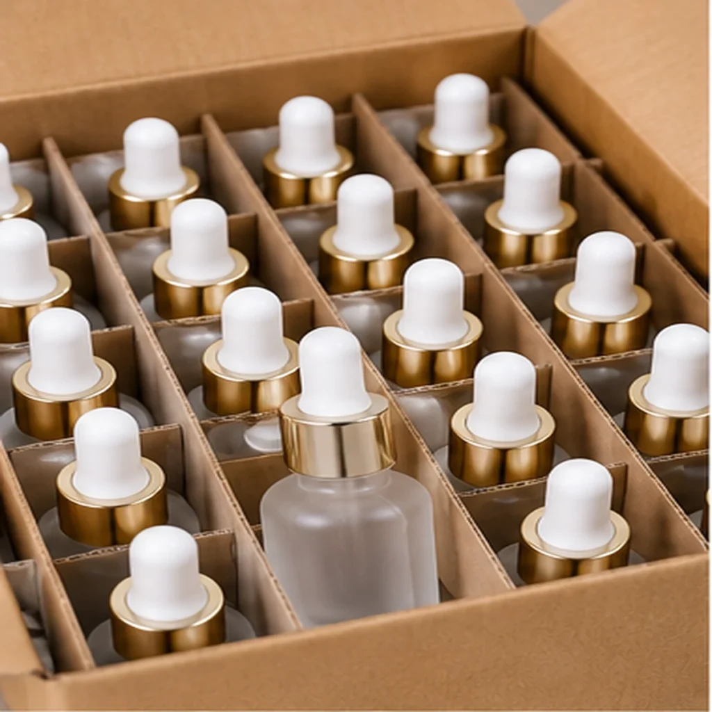 Glass Dropper Bottles bulk packaging