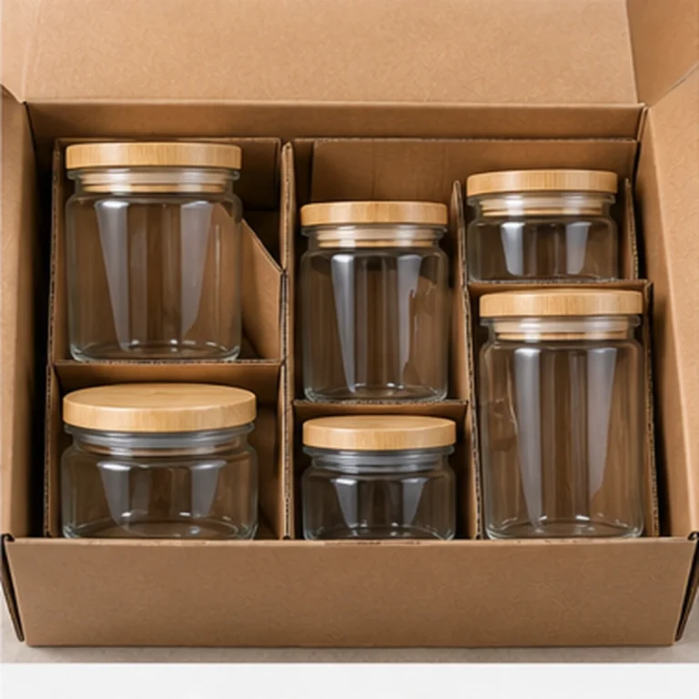 Glass Storage & Jars packaging option