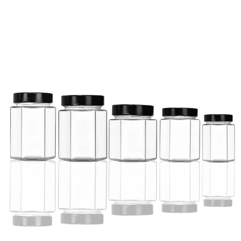 Cui Can glass honey jar sizes and styles