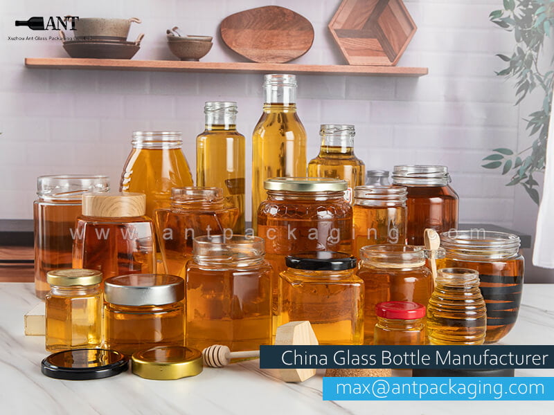 Ant Glass wholesale honey jar range