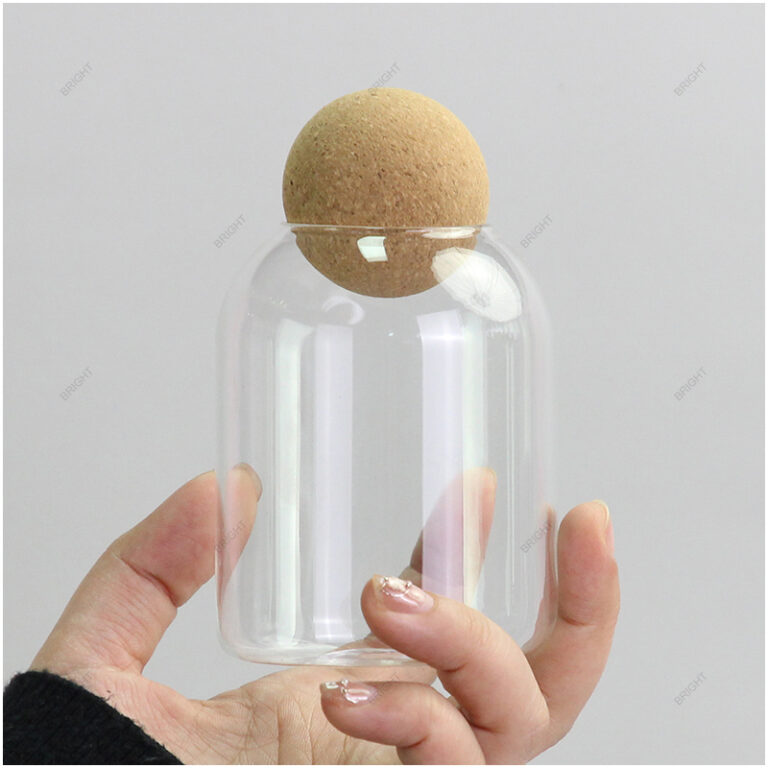 500ml Borosilicate Glass Candle Jar with Ball Lid