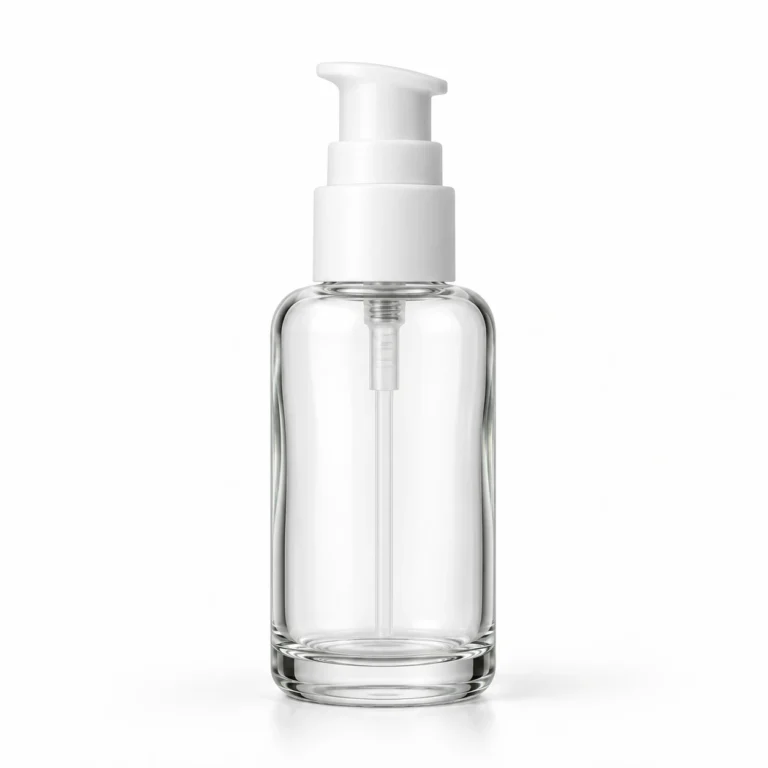50ml Glass Serum Bottle with Pump Wholesale