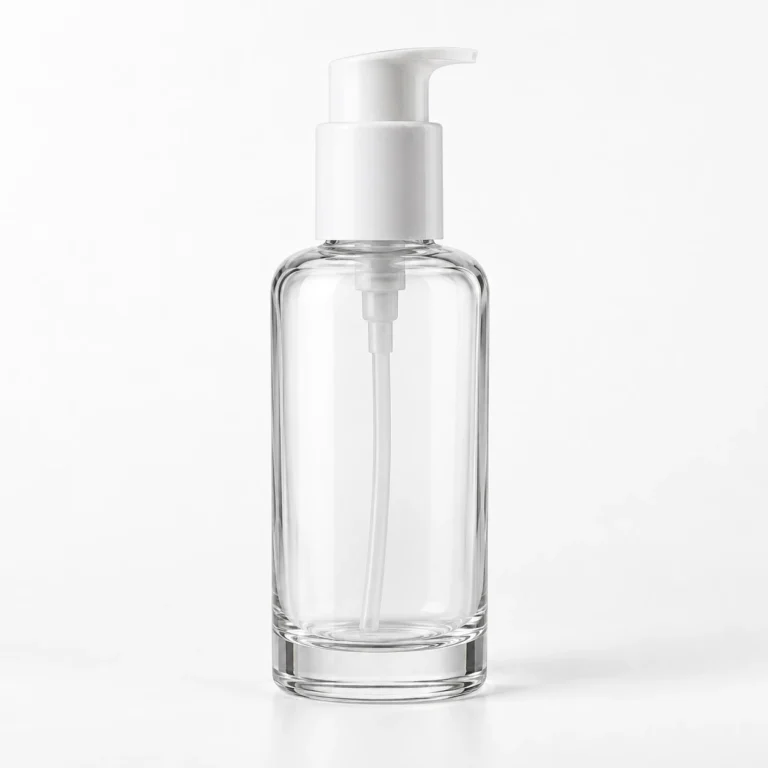 100ml Glass Lotion Bottle with Pump Wholesale