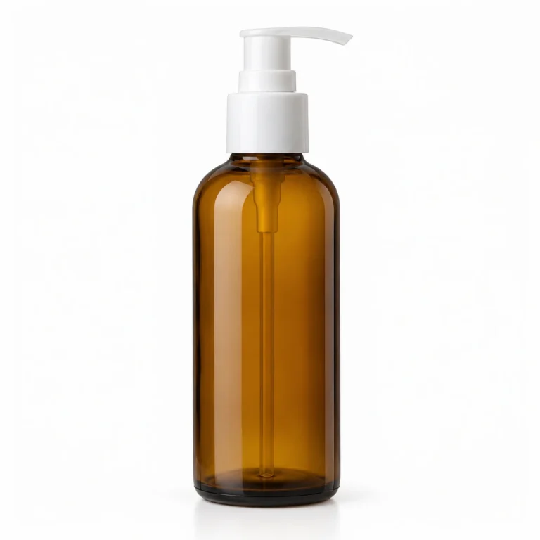 120ml Amber Glass Lotion Bottle Wholesale