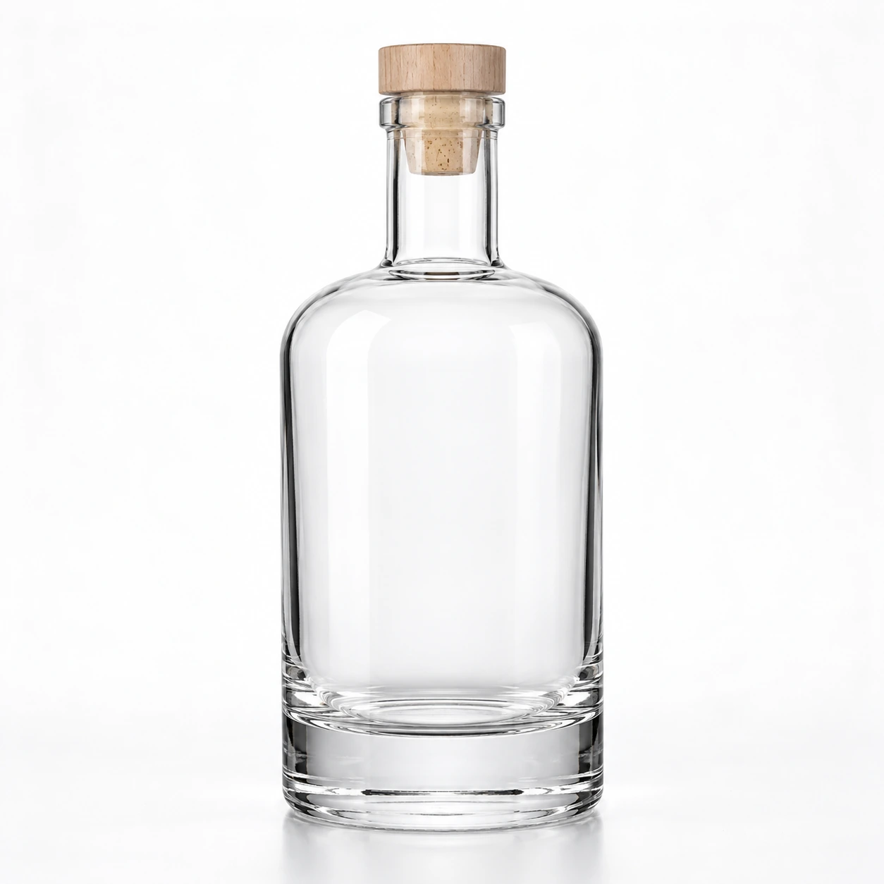 700ml Premium Heavy-Base Liquor Bottle on a clean light studio background