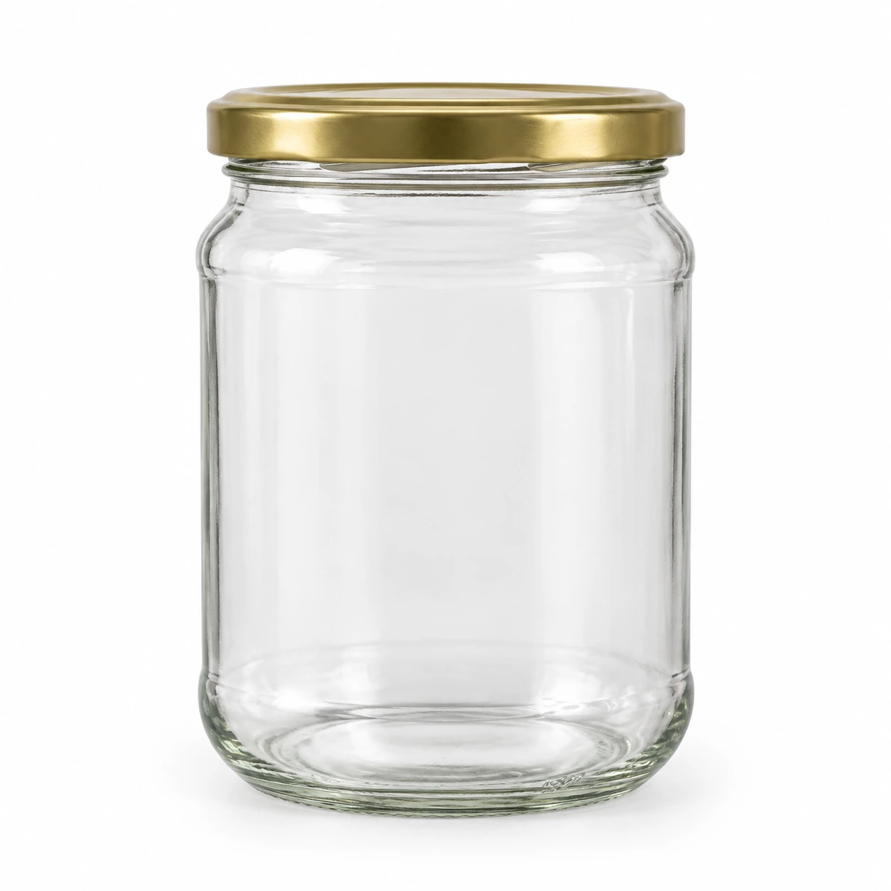 16oz Glass Preserve Jar on a clean light studio background