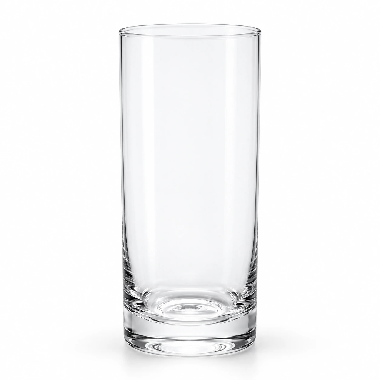 Highball Drinking Glass on a clean light studio background