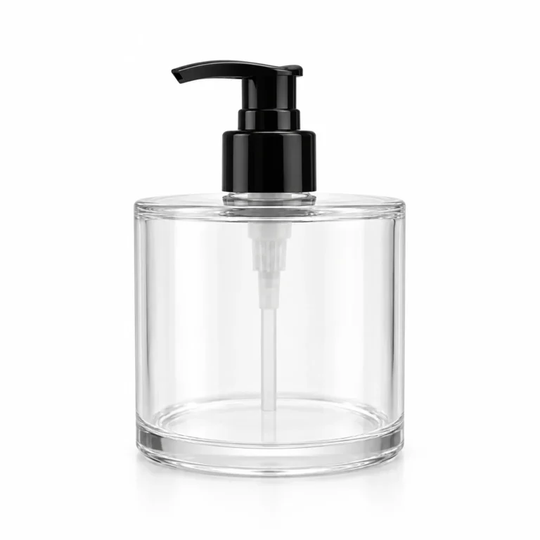 250ml Clear Glass Soap Dispenser Bottle Wholesale