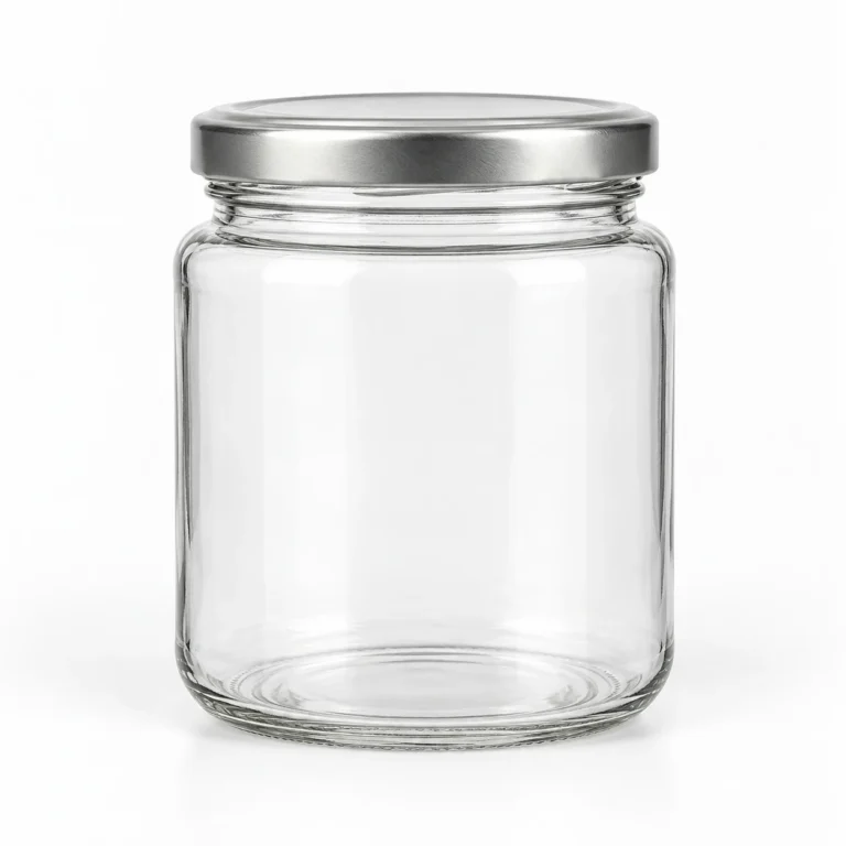 500ml Round Glass Food Storage Jar Wholesale